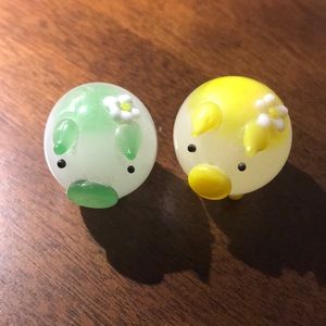 😍Small Glass pigs😍